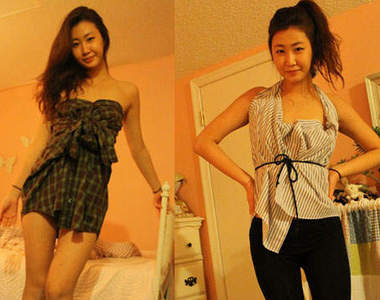 《襯衫另類穿法》這樣真的敢穿上街嗎？