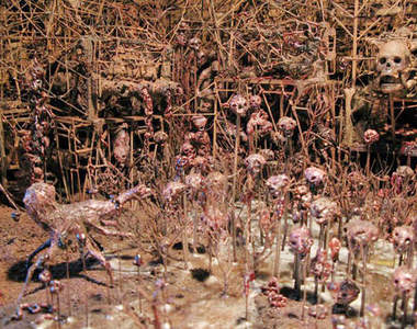 【膽小慎入!內有大量噁心圖片】恐懼指數破表的《地獄雕塑》~~