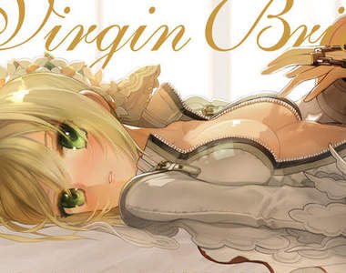 PSP《Fate／EXTRA CCC》婚紗Saber的下乳...♥