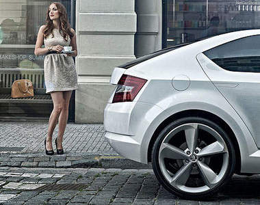 緊實屁屁更青春~Skoda Rapid預告會有個掀背兄弟!