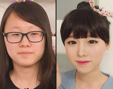 韓國網路美女《美人vs 美照》？！