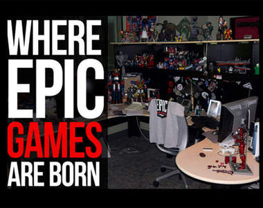 歐美遊戲 Epic Games 公司內部大公開!好棒的辦公室啊...