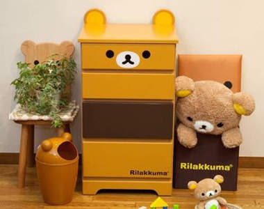 超可愛的《懶懶熊櫃》♪～好傢俱，超想要的啦XD