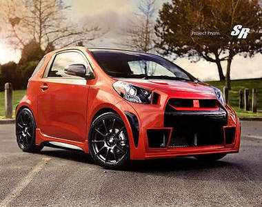 小車張大嘴！Scion iQ也可以很有殺氣！