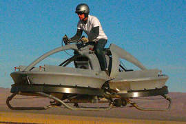 「Hoverbike」飛行摩托車 以後真的可以說...我剛剛是飛過來的(咻!) 「Hoverbike」飛行摩托車 以後真的可以說...我剛剛是飛過來的(咻!)