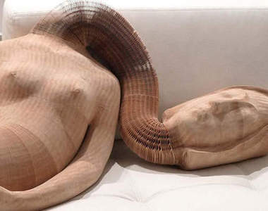 《紙的藝術》超有律動感的人體~