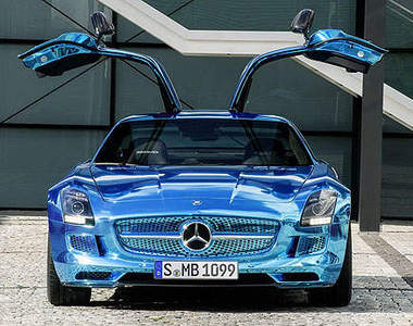 賓士《SLS AMG Electric Drive》最速量產電動車~