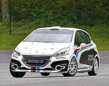Peugeot 208 R2現身～小獅王也準備要上場比賽了！