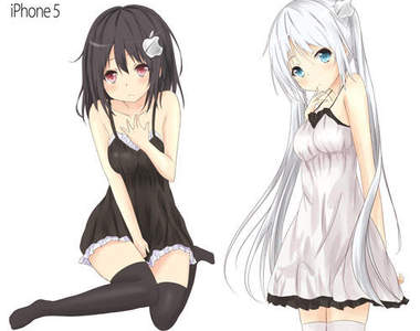 《iPhone娘》超可愛的 iPhone5 擬人萌化啦～✿