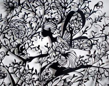 難以置信的超華麗剪紙  真的用剪的嗎??(揉眼睛)