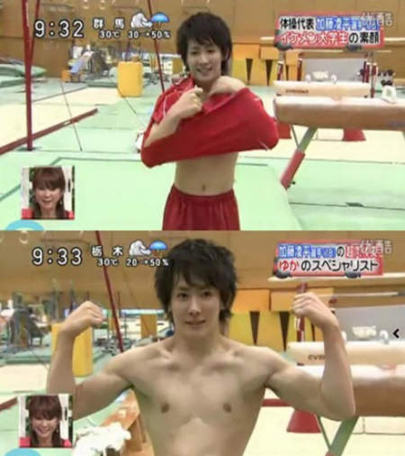 腐女大注目的日本體操美男 加藤凌平