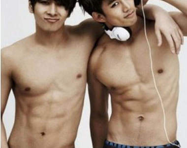 韓國男團《肌肉特輯》~誰最性感呢>///<？