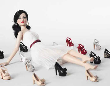 《穿著LV的芭比》所有鞋款都是超可愛的芭比尺寸！