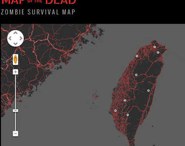 《殭屍對策應變地圖》趕緊查看你家附近哪裡可以躲的...