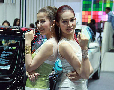香車沒缺席《泰國車展》裡究竟有沒有美女呢？(托腮)