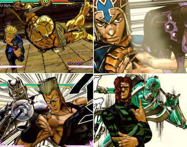 《JOJO冒險野郎群星大對決》黃金體驗&性感手槍現身
