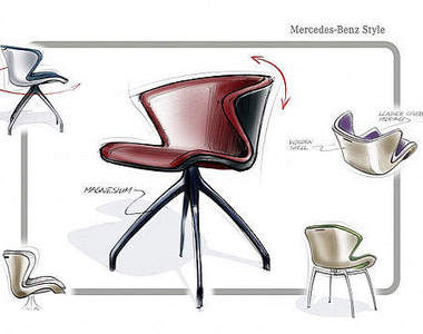 賓士也要出傢俱！真想把它們通通扛回家～♥