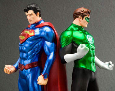 正義聯盟 超人&綠光戰警模型年底開賣