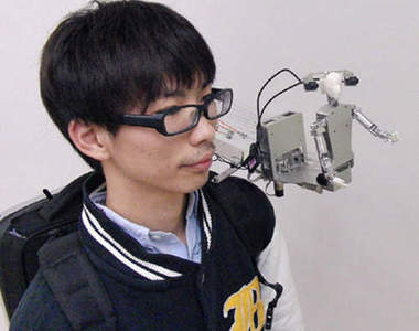 肩上機器人「MH2」 宅宅能夠帶出門的好朋友 