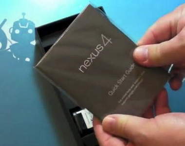 好快！谷哥LG Nexus 4第一手開箱影片 獨家首發