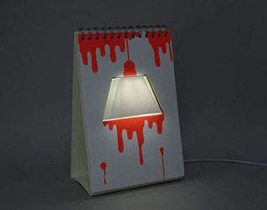 《翻頁檯燈》讓你天天換新檯燈♥