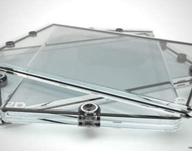 超透明的「玻璃」手機和平板 好想它能實現歐!