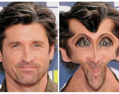 一秒明星變ET！猜猜他是誰？