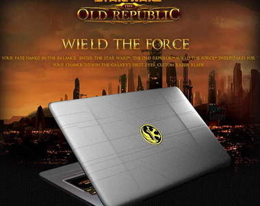 超稀金「星際大戰」遊戲專用筆電 全球限量一台