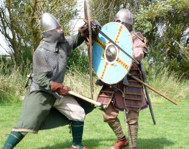 加拿大電視節目重現中古世紀維京人的戰鬥方法