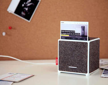 超炫《Oksu數位列印機》 能拿照片傳遞聲音和影像歐！