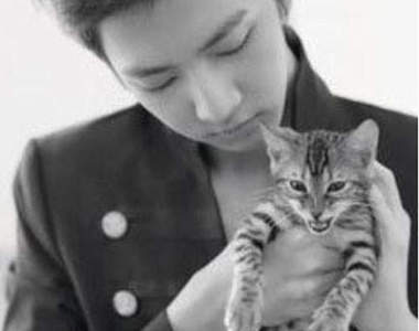 韓國男明星貓爸爸~愛貓的男人真迷人(//▽//)