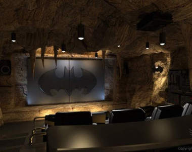在蝙蝠洞裡看《蝙蝠俠》!這也是所謂的4D嗎?