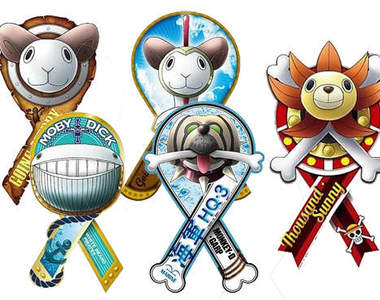 【海賊王】超經典海盜船磁鐵～★