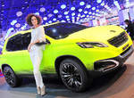 《Peugeot 2008概念車》跨界小獅王有了螢光新衣~ 《Peugeot 2008概念車》跨界小獅王有了螢光新衣~