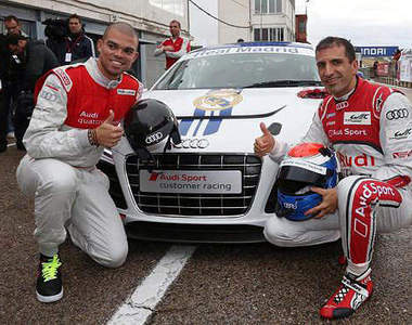 《Audi R8 LMS皇馬版》是要讓人開著上場玩足球嗎？