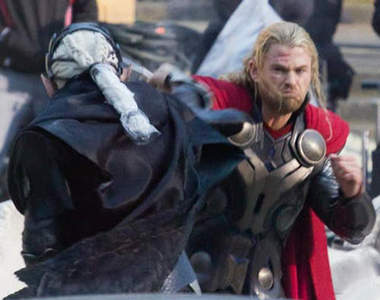 雷神索爾2 電影拍片場景照+黑暗精靈軍團出現 趴兔 