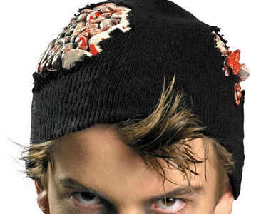 好有趣的一頂《殭屍腦帽》～（笑）