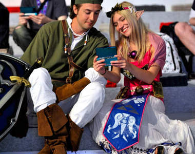 N3DS的新功能(？) 原來還可以用來求婚 ♥