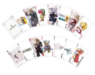 ★FINAL FANTASY周年紀念商品★ 歷代角色撲克牌及隨行杯 預約受付中~