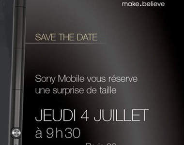 Sony 6.44吋巨無霸Xperia ZU（Togari）  最新邀請函正式曝光啦～