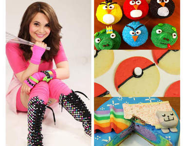 宅咖糕點時間～美女演員Rosanna Pansino教你做宅宅甜點♪