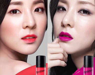 Dara代言的《CLIO新唇彩》海報實在太漂釀了T^T