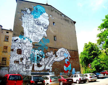 《波蘭壁畫城市》直接把建築物拿來畫畫~