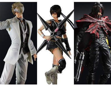 FF VII 文森特、忍者娘、壞壞神羅社長模型一次亮相