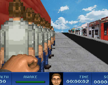 史上最無聊遊戲《排隊3D》先睡著就輸了（揍自己）