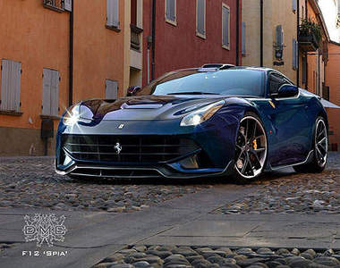 DMC改造《法拉利F12 Berlinetta》馬王再添新勁裝～