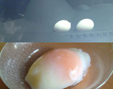 天氣熱到車子都可以做溫泉蛋啦wwww只是~你敢吃嗎?...