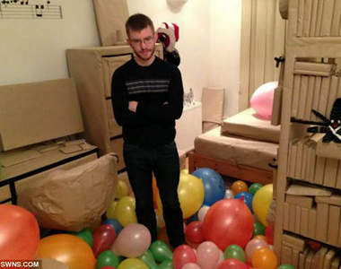 《牛皮紙惡作劇》一回家看到這種房間超無奈～