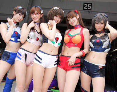 「戰鬥と日常」福音戰士賽車女郎寫真集2月預定截止~要買要快