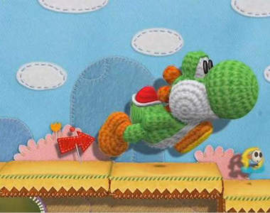 Wii U《毛線耀西》綠色小恐龍耀西睽違15年的遊戲主役